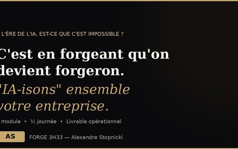 La Forge 3H33