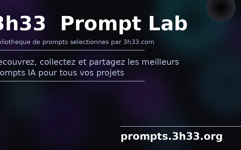 Prompts 3H33