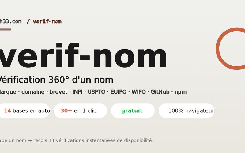 Verif-Nom