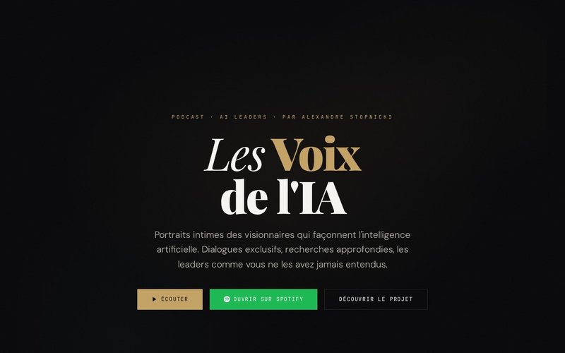Voix de l'IA